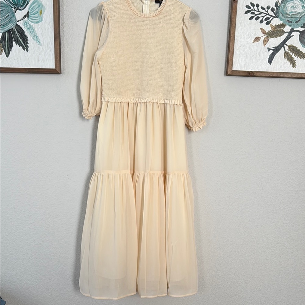 Boho Women’s Cream Dress